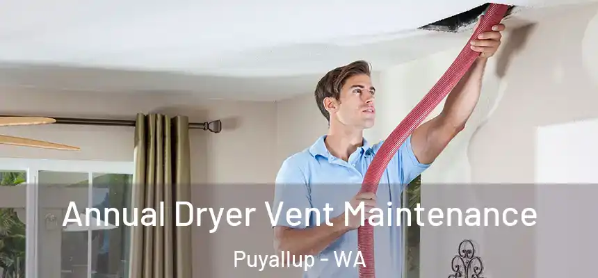  Annual Dryer Vent Maintenance Puyallup - WA